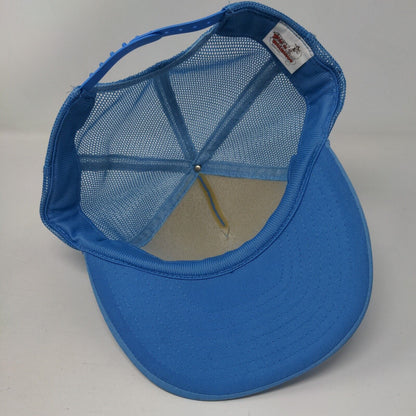 Ideal Plumbing Co. Snapback Rope Trucker Hat Blue OSFA Great Western