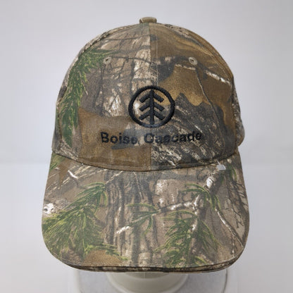Boise Cascade Strapback Hat Camo One Size LED Light Hunting Powercap