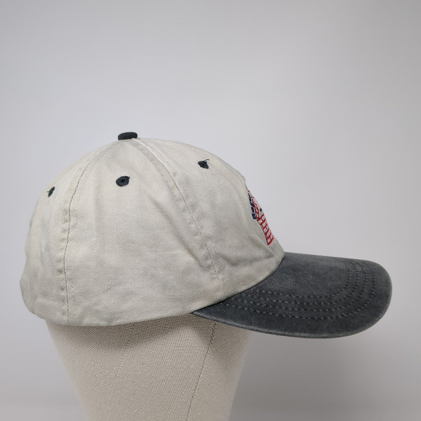 Roger Hibberd Masonry Baseball Cap Beige One Size Adjustable Embroidered Nissin