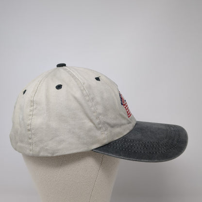 Roger Hibberd Masonry Baseball Cap Beige One Size Adjustable Embroidered Nissin