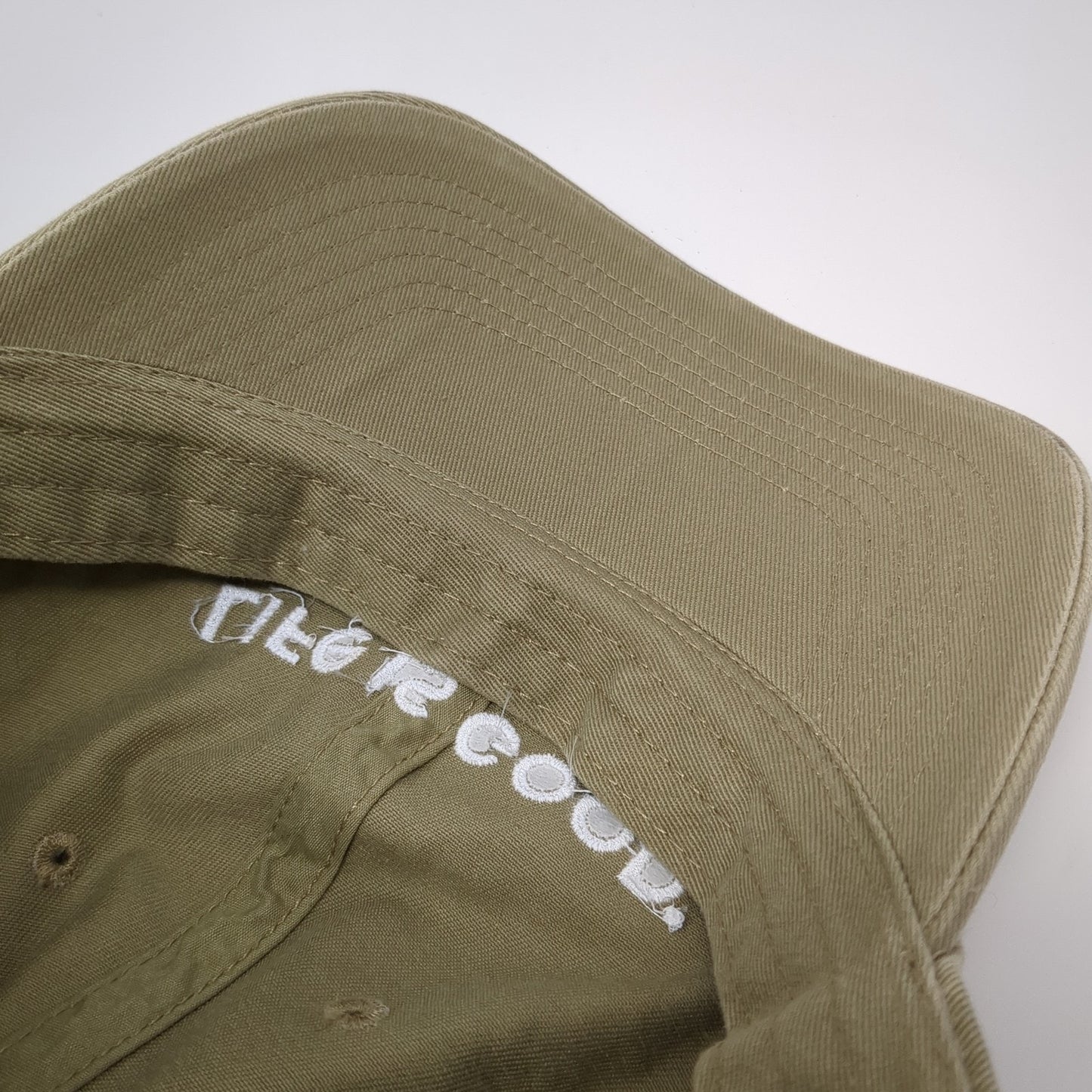 Life Is Good Slideback Baseball Cap Brown OS Adjustable Embroidered 6 Panel