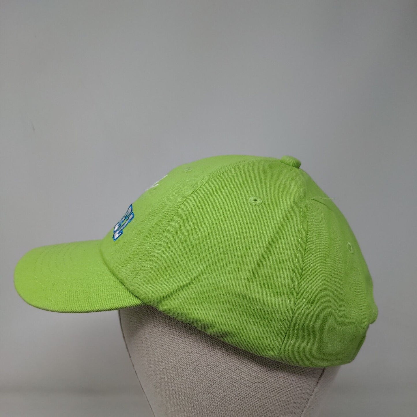 Cozumel Strapback Scuba Hat Green One Size Adjustable Embroidered Vented Holes