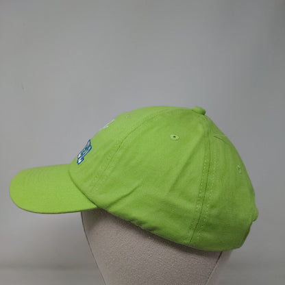 Cozumel Strapback Scuba Hat Green One Size Adjustable Embroidered Vented Holes