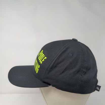 Campo & Poole Distributing Adult Strapback Hat Black One Size Pacific Headwear
