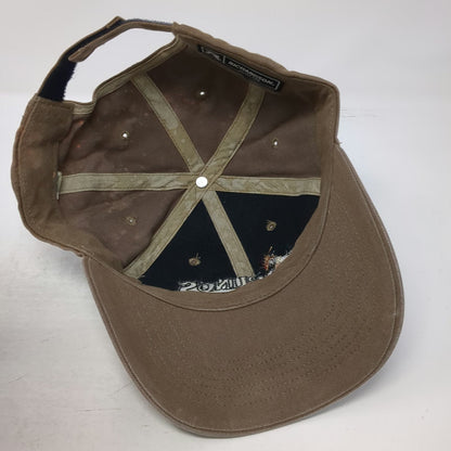 Richardson Baseball Cap Brown OS Bruno's Country Club Gerlach Nevada Strapback