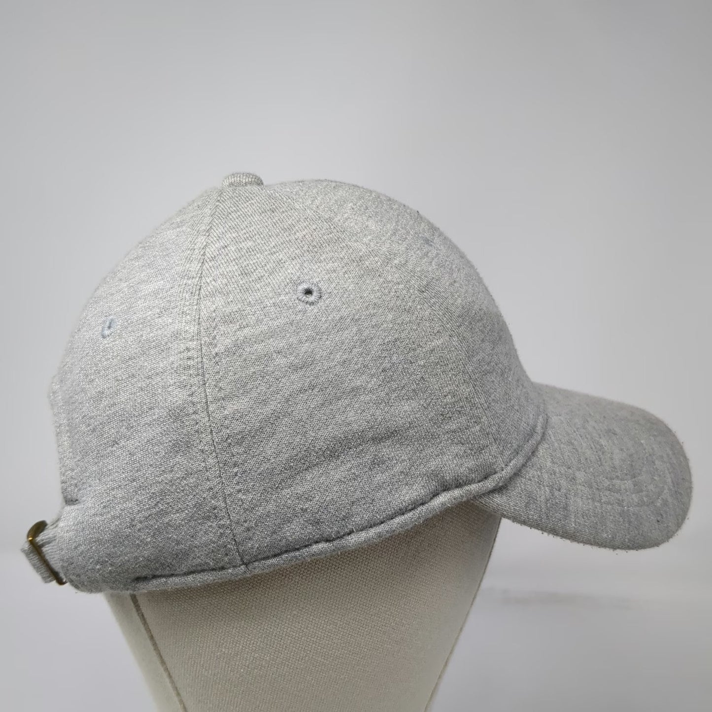 Garage Baseball Cap Gray One Size Heathered Jersey Knit Slideback Adjustable Hat