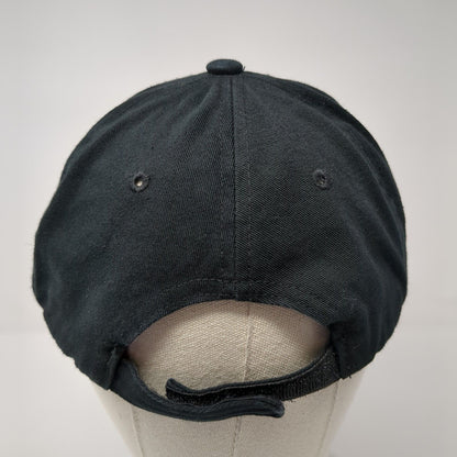 Slim Chickens Strapback Hat Black One Size Stingray Headwear 6 Panel