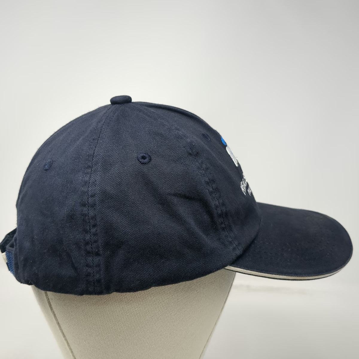 Port Authority Baseball Cap Blue One Size Meals on Wheels Metro Boise Hat