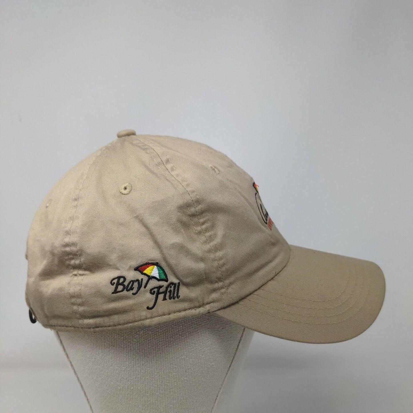 Arnold Palmer Invitational Bay Hill Strapback Hat Tan One Size Classic Fit Ahead