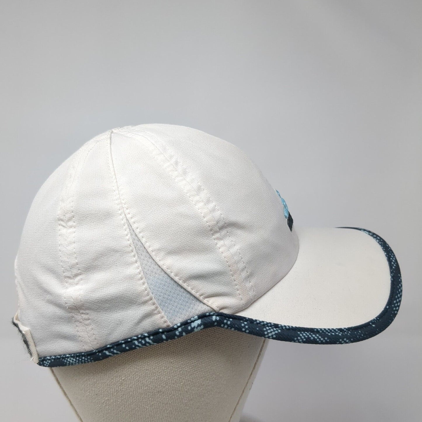 Adidas Adizero Strapback Hat White One Size Adjustable Embroidered Climacool