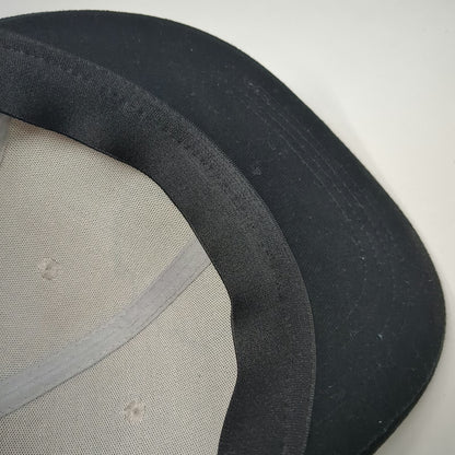 Diesel Power Gear Baseball Cap Beige Black One Size Flat Brim Stretch Fit Hat