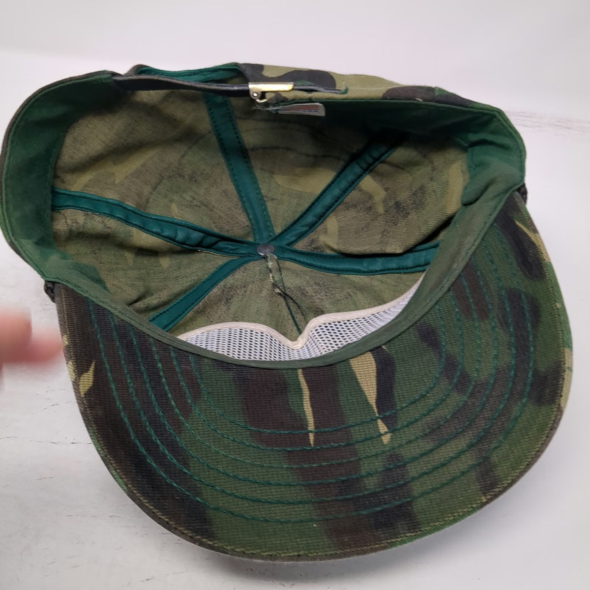 Ozark Specialty Advertising 5 Panel Green One Size Tri-Tronics Camo Rope hat