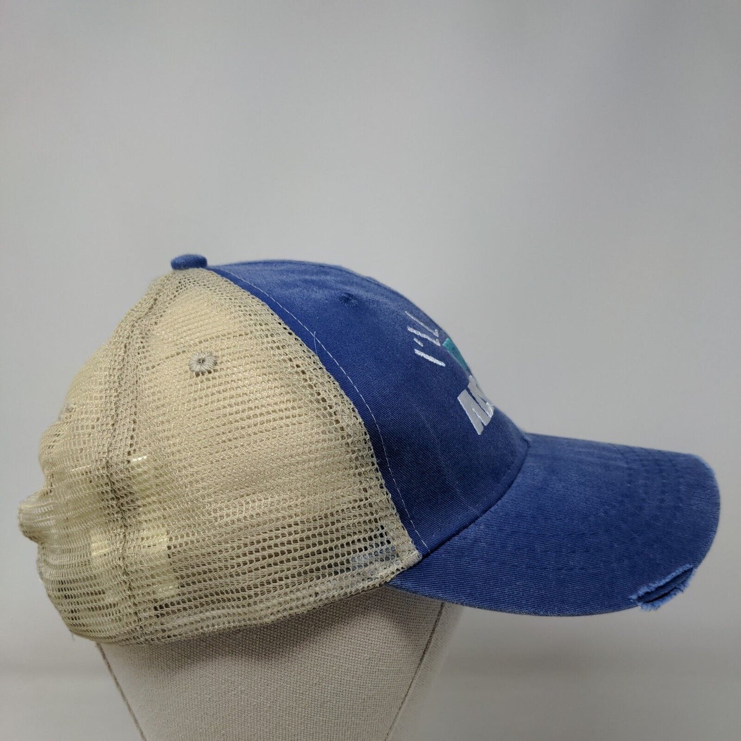 I'll Bring The Alcohol Trucker Hat Multicolor One Size Mesh Back Distressed