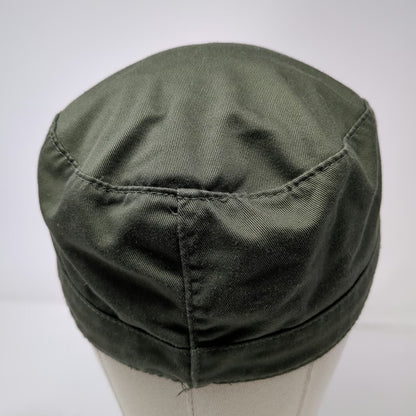 Army Cap Green 7 1/4 Red Star Military Style Combat Surplus Work Gear Hat