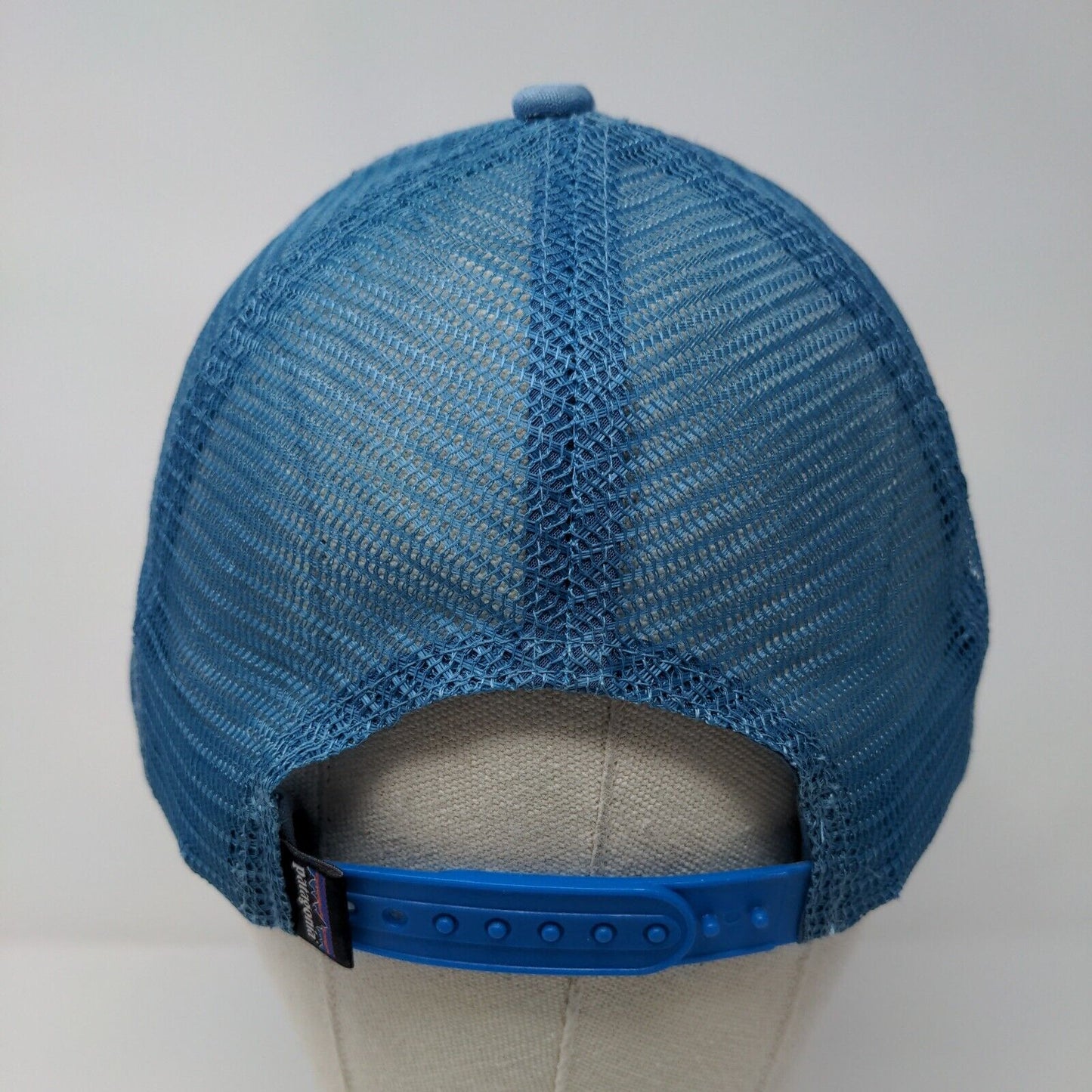 Patagonia Snapback Trucker Hta Blue OSFA Adjustable Embroidered Fish Mesh Back