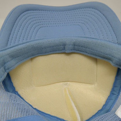 Spirit Trucker Hat Blue One Size Pipe Laying Expert Mesh Foam Snapback Rope
