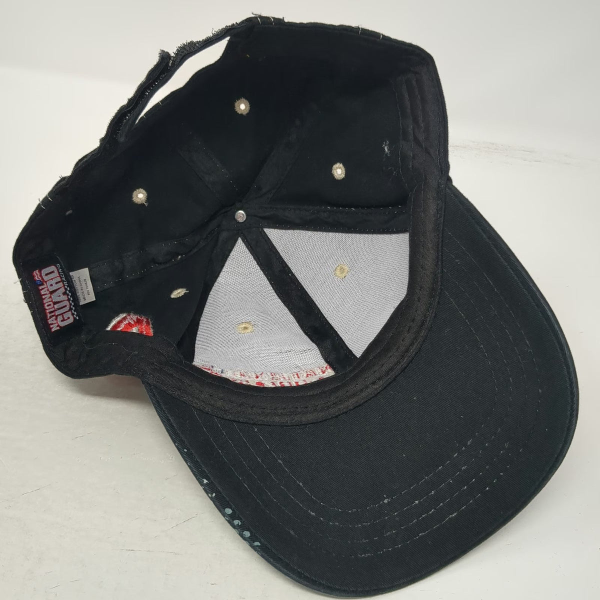 National Guard Racing Baseball Cap Black One Size Dan Wheldon #4 US Flag Hat