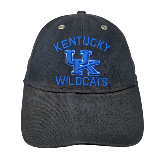 Kentucky Wildcats Fitted Hat Black Blue Nike Legacy 91 Dri Fit Logo NCAA