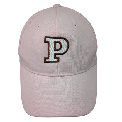 CrossPointe Strapback Hat Pink One Size Adjustable Embroidered 6 Panel