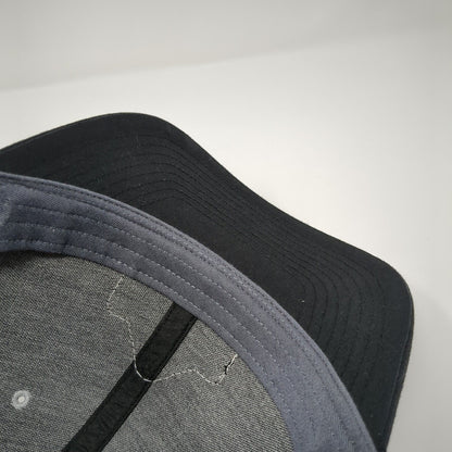 Rocky Mountain Crane Snapback Trucker Hat Gray One Size Mesh Back