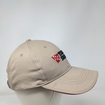 Tractor Supply Co. Since 1938 Slideback Hat Tan OS Adjustable Embroidered Cotton