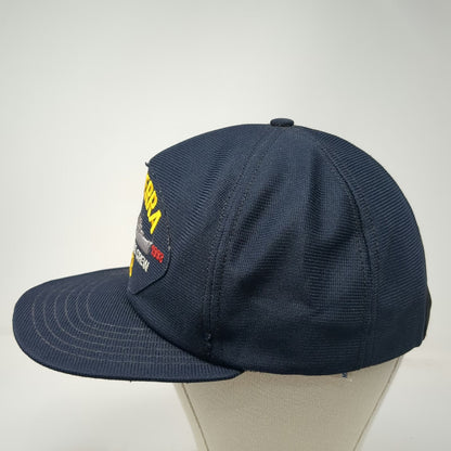 CAP-IO USS Sierra AD-18 Decommissioning Crew Ship Blue One Size Snapback Hat