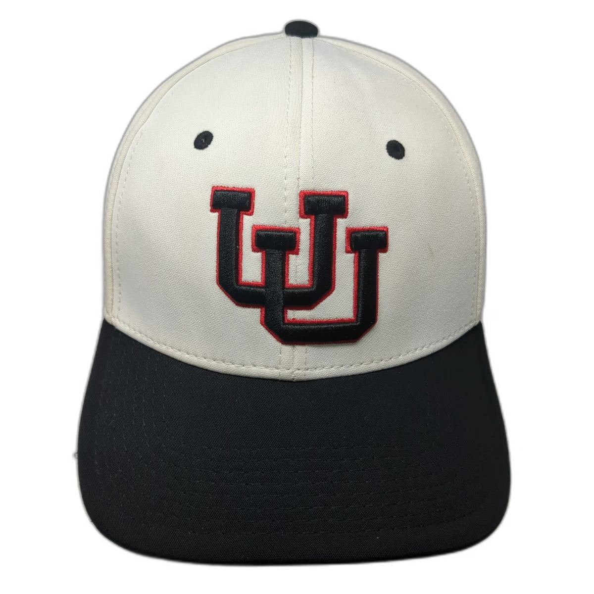 Under Armour Utah Utes NCAA Cap White M Fitted Structured Stretch Fit Logo Hat
