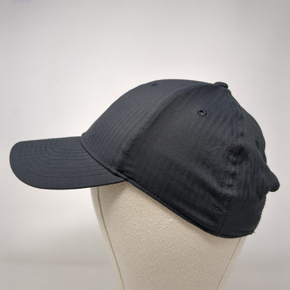Mickey Mouse Slideback Golf Hat Black OSFM Striped Disney Nike Swoosh