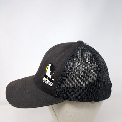 Idaho Eclipse Aug. 2017 Snapback Trucker Hat Black One Size Mesh Back