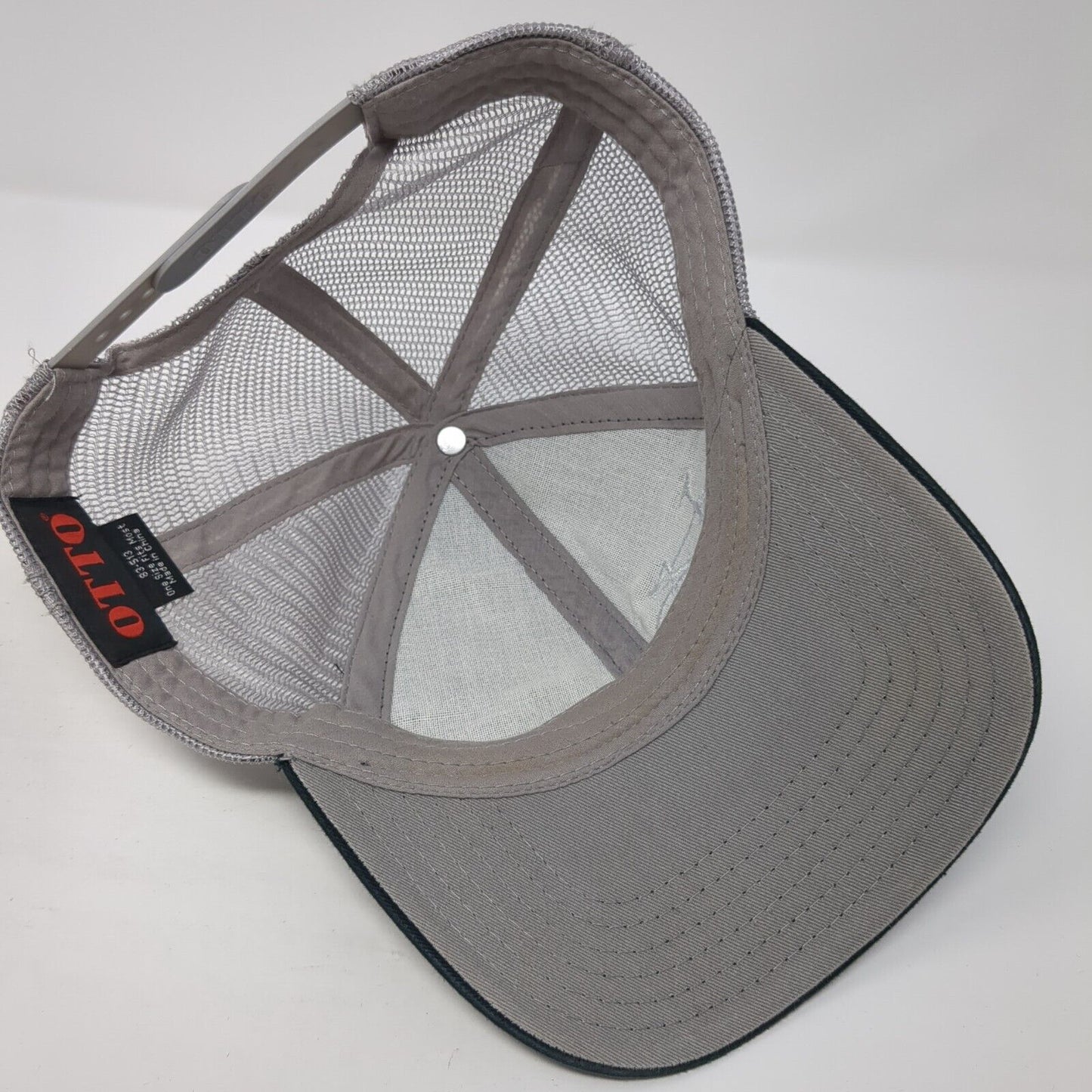 Bicycle Boise ID Snapback Mesh Back Trucker Hat Black One Size Otto