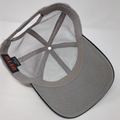 Bicycle Boise ID Snapback Mesh Back Trucker Hat Black One Size Otto