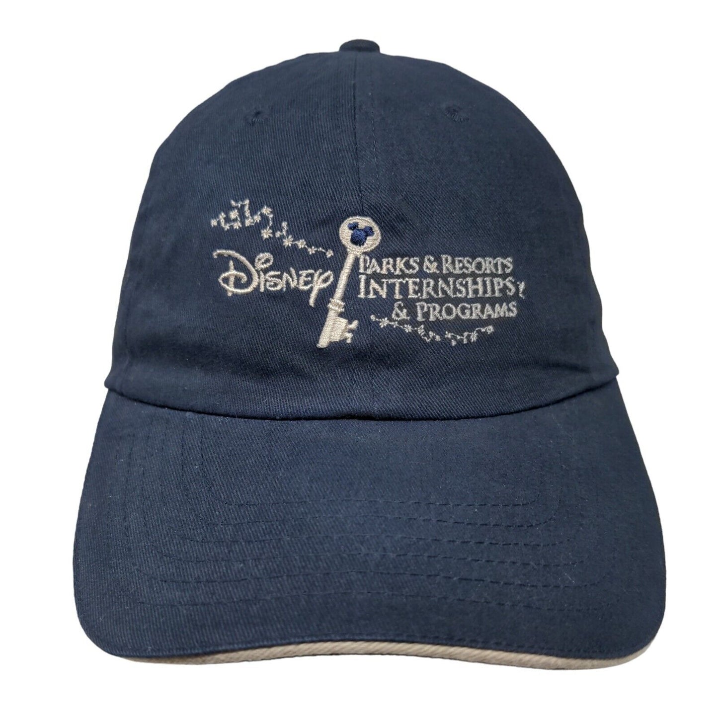 Disney Parks & Resort Internships & Programs Slideback Hat Blue One Size BIG X