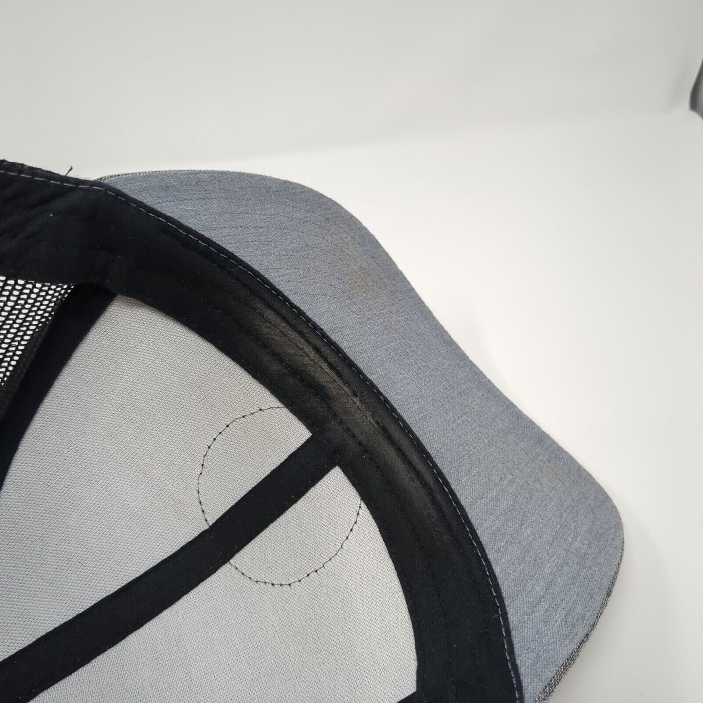 Mill95 Est 2016 Snapback Trucker Hat Gray OS Adjustable Mesh Pacific Headwear