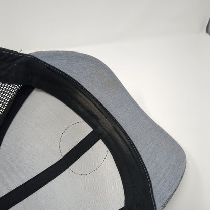 Mill95 Est 2016 Snapback Trucker Hat Gray OS Adjustable Mesh Pacific Headwear