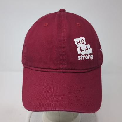 NOLA Strong Popeyes Slideback Hat Red One Size Adjustable Comfort Colors