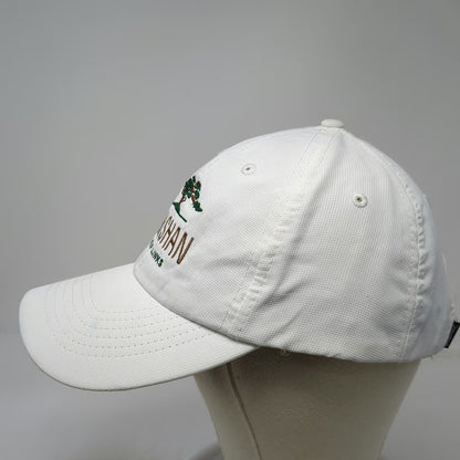 Imperial Baseball Cap White One Size Salishan Golf Links Strapback Hat Golfing