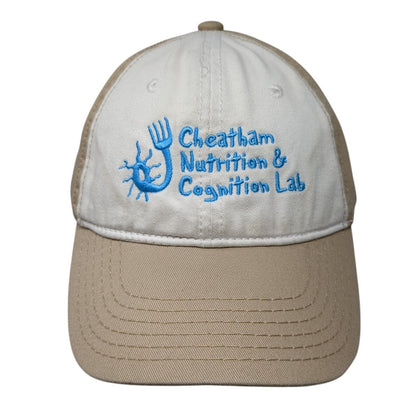 Cheatham Nutrition & Cognition Lab Slideback Hat Tan One Size Adjustable