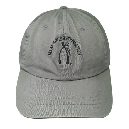 Make-A-Wish Foundation Baseball Cap Green OS Adjustable Embroidered Imperial