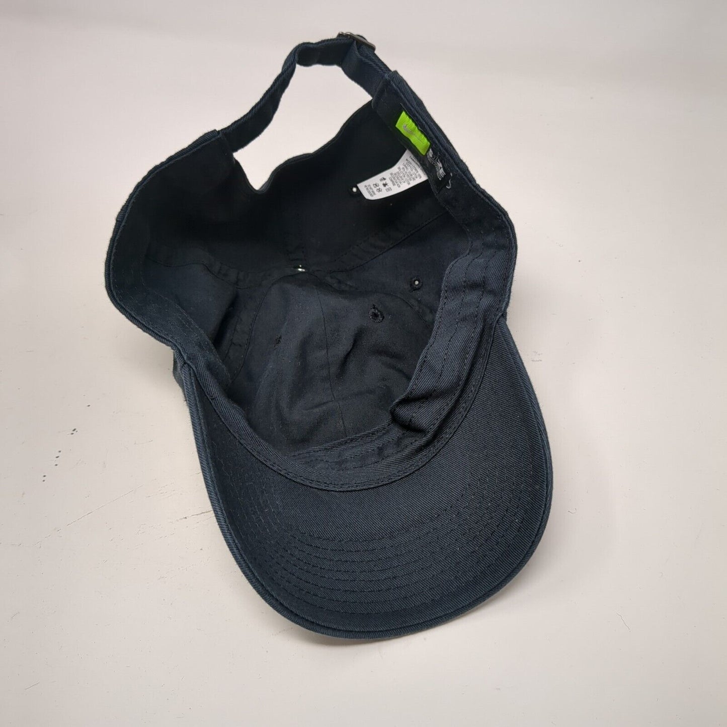 Nike Slideback Hat Blue OSFA Adjustable Embroidered Swoosh Logo Heritage86