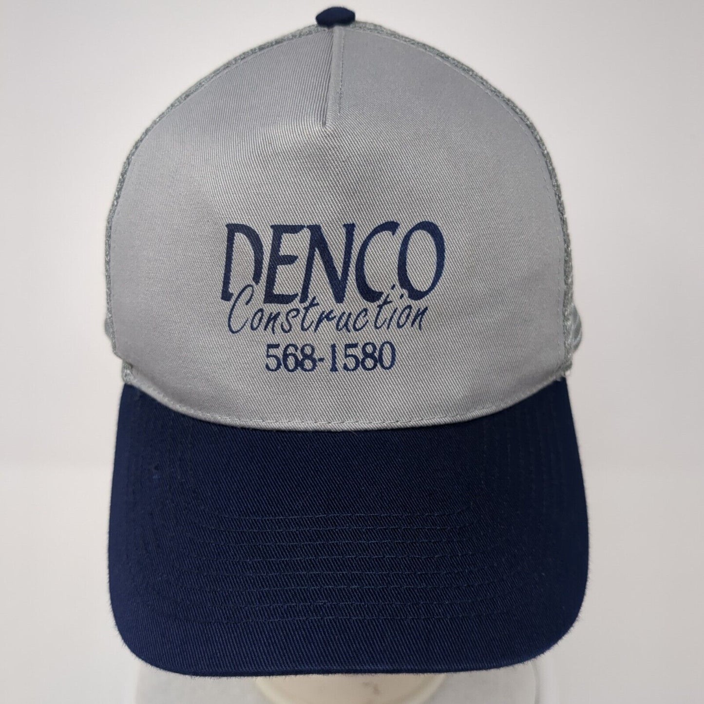 DENCO Construction Snapback Trucker Hat Multi One Size Adjustable Mesh Back Otto