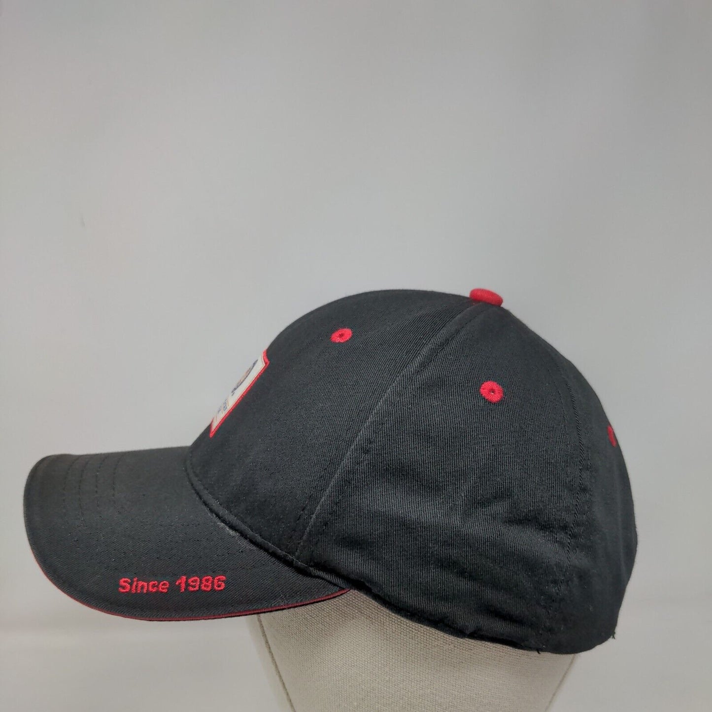 Rocky Mountain Section Strapback Hat Black One Size Be Original Pukka