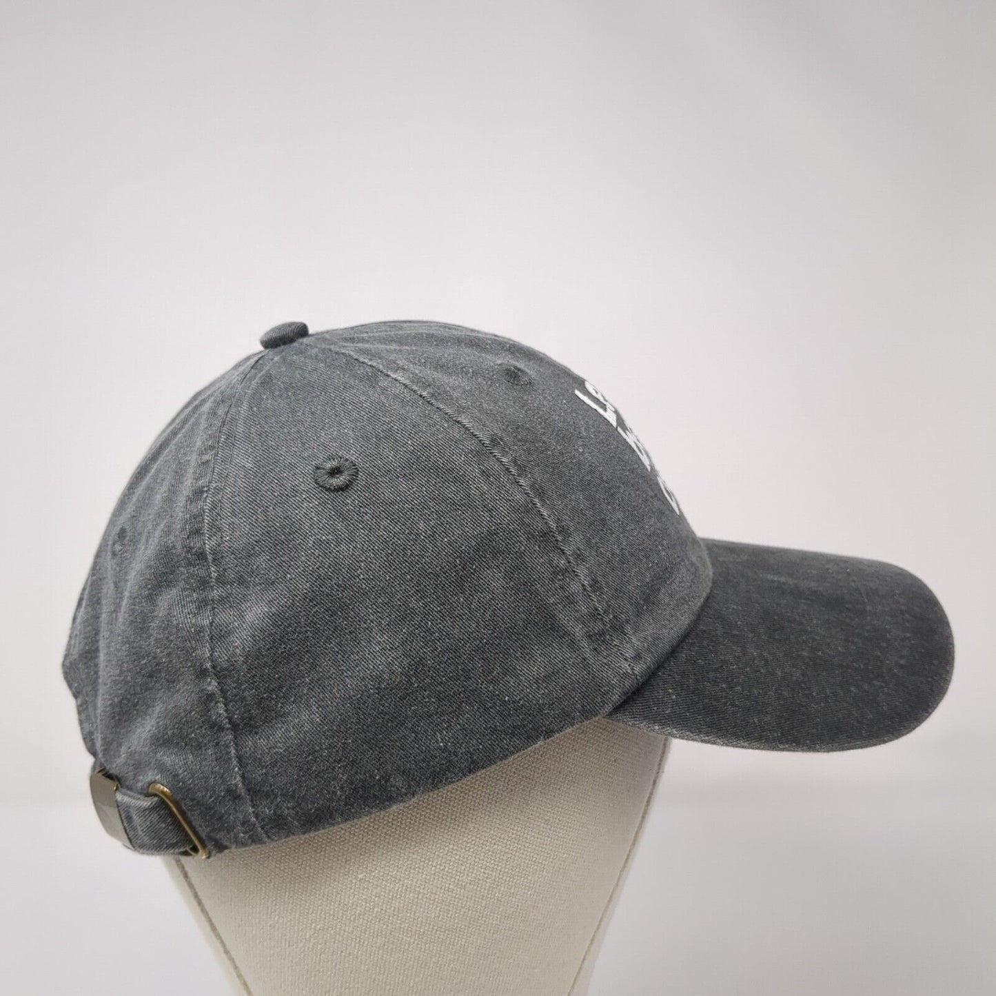 Let's Be Clear UCF Cares Slideback Baseball Cap Gray OS Adjustable Port&Company