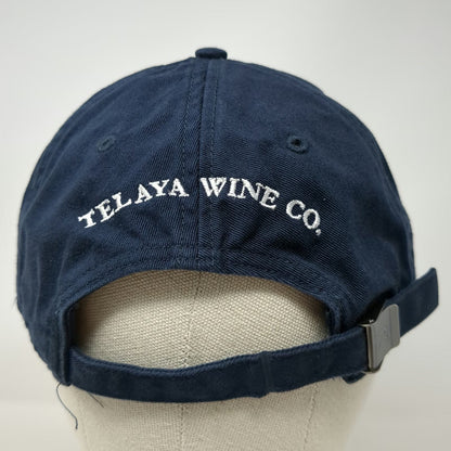 Richardson Baseball Cap Blue Size L Drink Local Wine Telaya Wine Co Hat