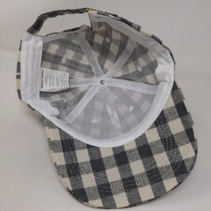 Cocus Pocus Slideback Hat Multicolor One Size Adjustable Checkered Blank