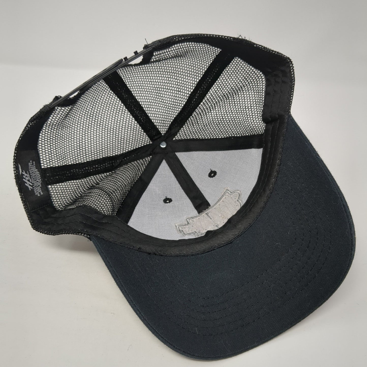 CarQuest Snapback Mesh Back Trucker Hat Black One Size Embroidered Logo