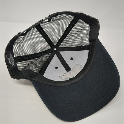 CarQuest Snapback Mesh Back Trucker Hat Black One Size Embroidered Logo