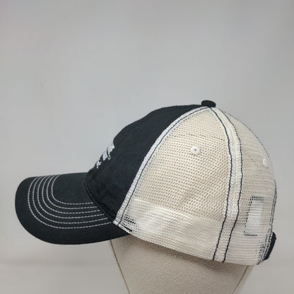 Hurricane Grill & Wings Julington Creek Strapback Trucker Hat Black OS Mesh Back