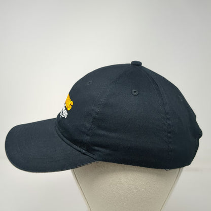 Port & Company Baseball Cap Black OSFM Strapback Roaring Springs Water Park Hat
