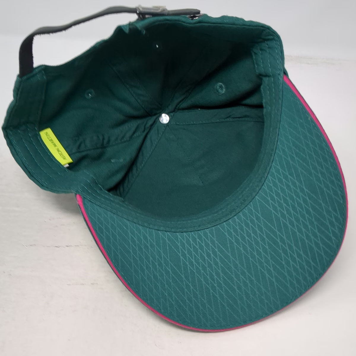 Aston Martin Green One Size Hat F1 Racing Team Strapback Cognizant Wings