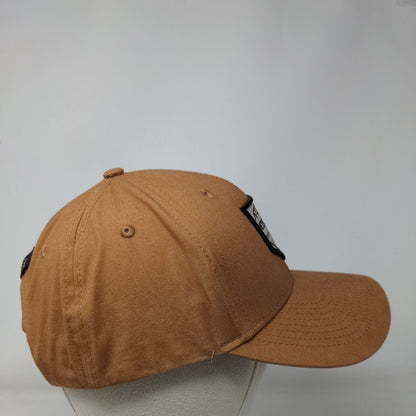 Mountain Land Supply Company Est. 1974 Snapback Hat Brown One Size Adjustable